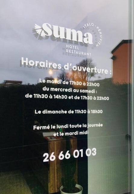 Suma Hotel Restaurant Remich Exterior foto